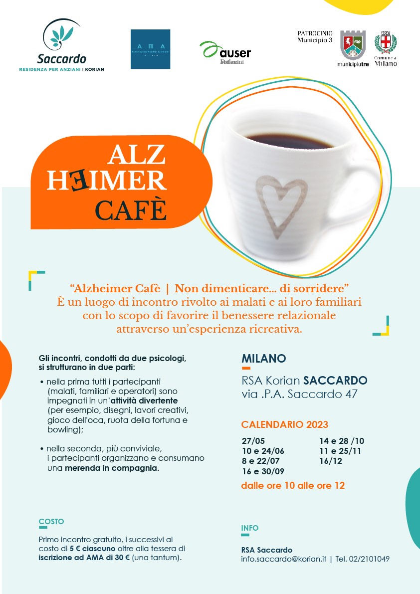 A.M.A. Milano - ALZHEIMER CAFE' RSA SACCARDO