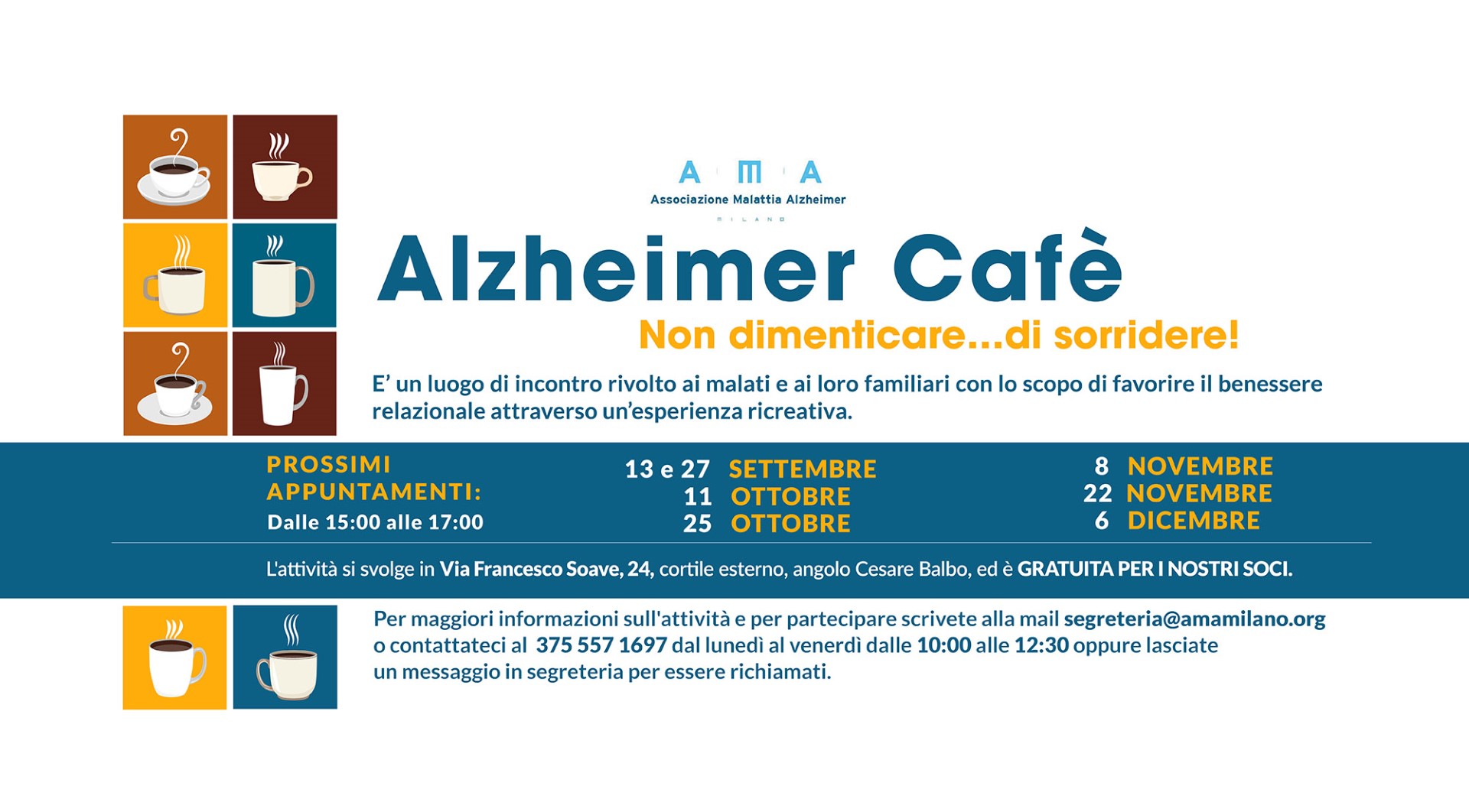 A.M.A. Milano - Alzheimer cafè